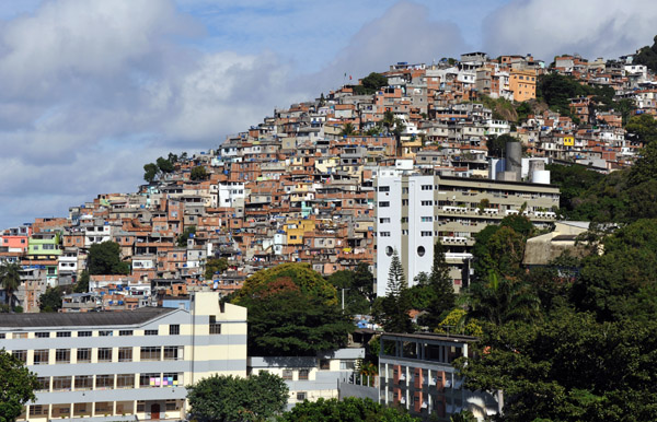 Favela Vidigal - slum with a view, Rio de Janeiro