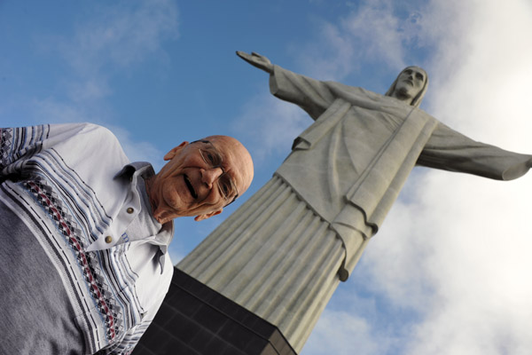 Dad with Christ the Redeemer, 2012
