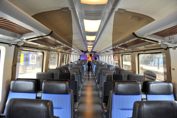 The trains in the Netherlands are clean and efficient