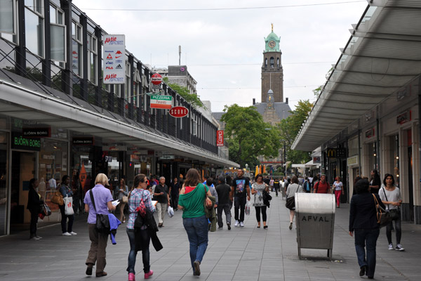 Korte Lijnbaan, pedestrian shopping street between Theater Square and City Hall