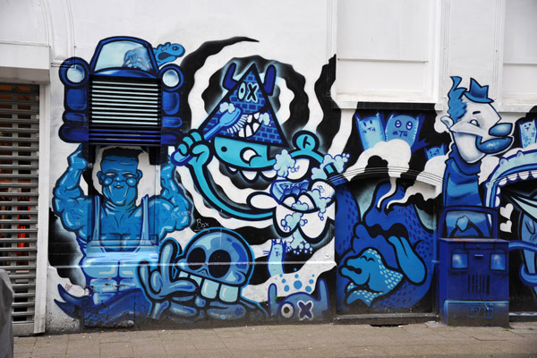 Grafitti - Mauritsstraat, Rotterdam (2012)