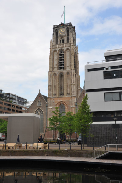Grote of Sint-Laurenskerk, the only remnant of medieval Rotterdam