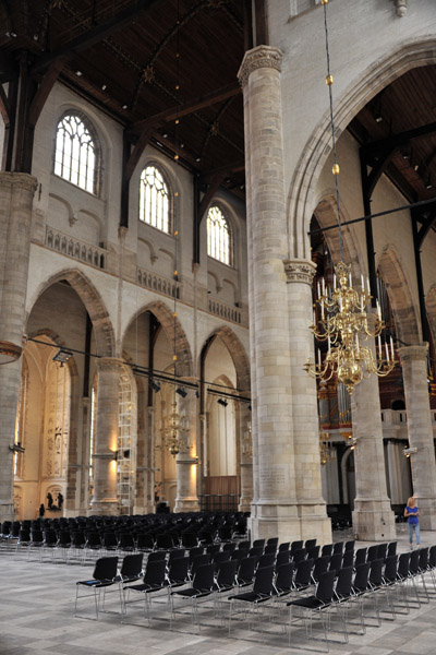 Interior of the Great Church of St. Lawrence, Rotterdam