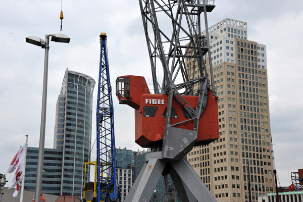 Old Figee harbor crane, Havenmuseum, Rotterdam