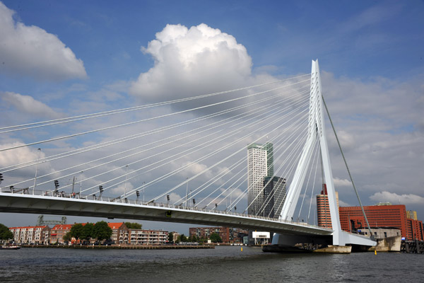 Erasmusbrug, Nieuwe Maas, Rotterdam