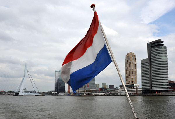 Flag of the Netherlands, Nieuwe Maas, Rotterdam