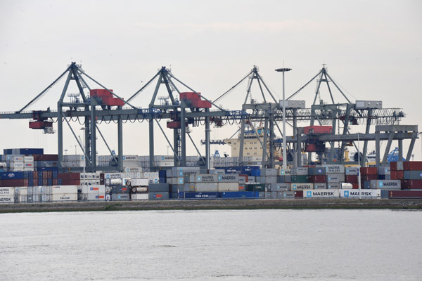 Container Terminal, Waalhaven, Port of Rotterdam