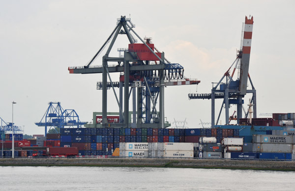 Container Terminal, Waalhaven, Port of Rotterdam