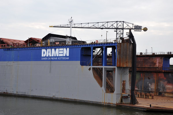 Floating Dry-Dock, Damen Ship Repair, Eemhaven, Rotterdam
