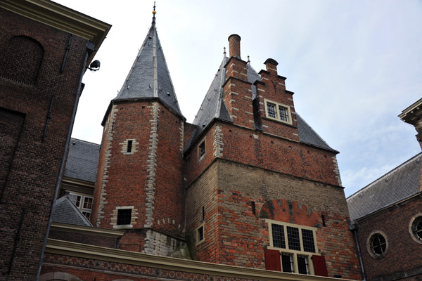 Gravensteen, originally Leiden's prison, dating from the 13th C.