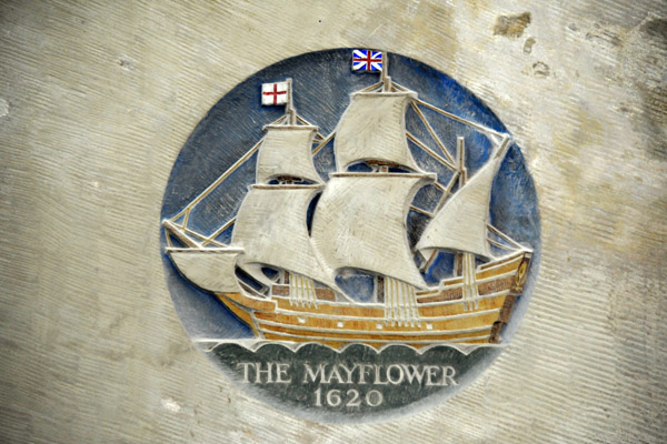 The Mayflower 1620 - Pieterskerk, Leiden