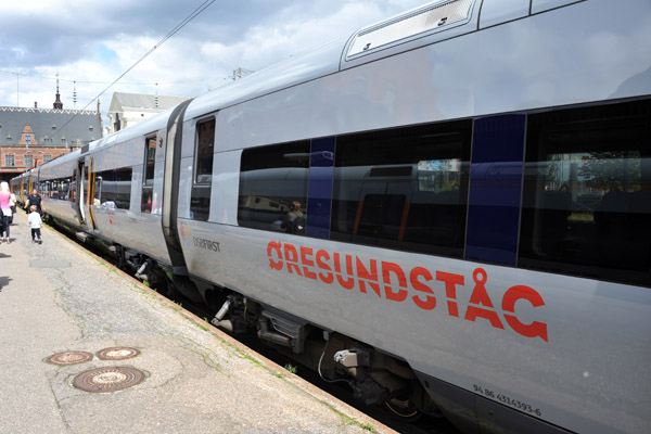 resundtg - the commuter train from Copenhagen