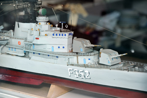 Model of the Danish frigate HDMS Peder Skram (F352)