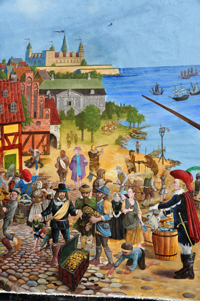Mural in Helsingør