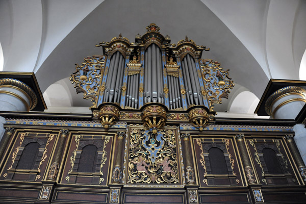 Kronborg chapel's baroque organ