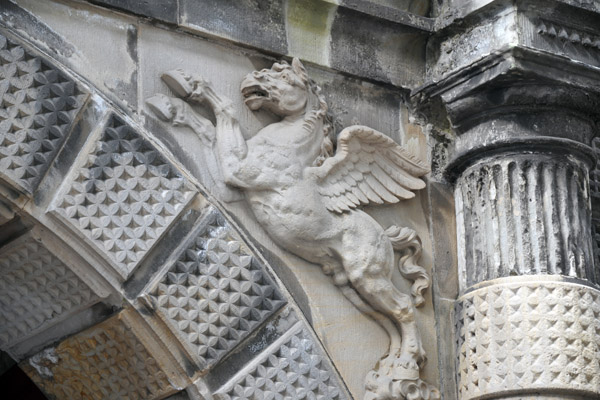 Detail from the palace gate, Kronborg