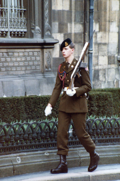 Palace guard, Luxembourg