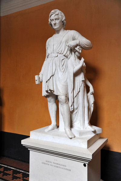 Bertel Thorvaldsen - Stående Ved Håbets Gudinde - Standing with the Goddess of Hope (A771)