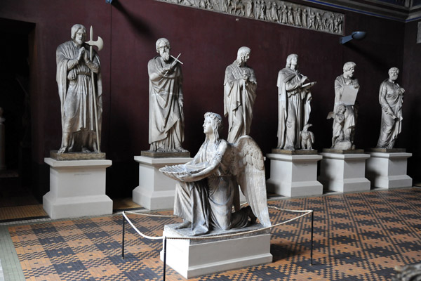 Casts of Thorvaldsen's sculptures for the Church of Our Lady in Copenhagen