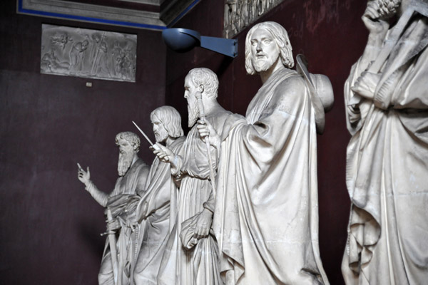 Casts of the Apostles from Copenhagen's Church of Our Lady