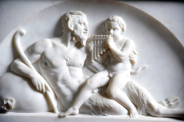 Pan and a Satyr (A352), 1831