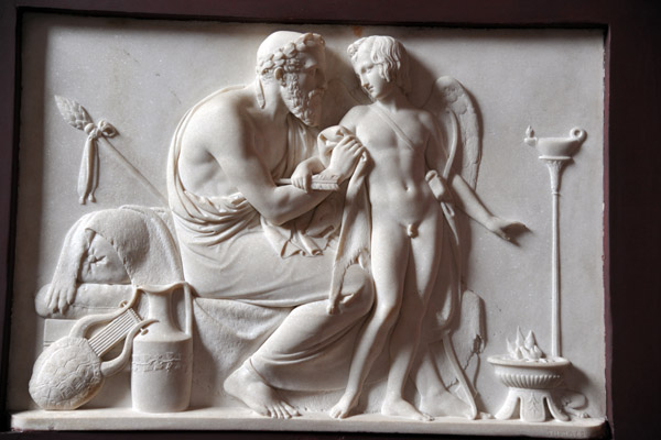 Cupid Received by Anacreon, Winter (A827), 1823