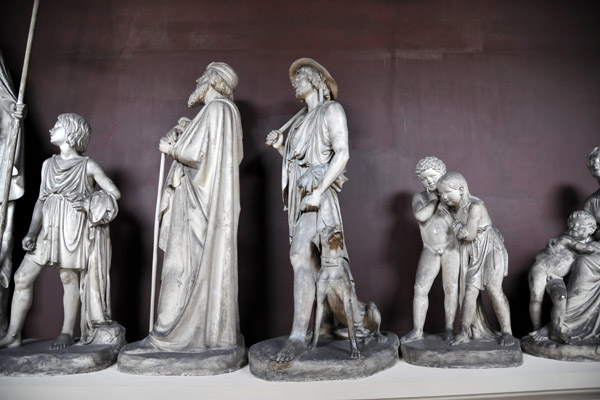 Standing Boy, Pharisee (A66), Hunter, Two Children (A68) (A67)