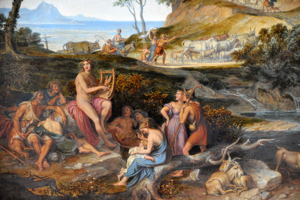 Apollo among the Thessalian shepherds, 1834-1835, J.A. Koch