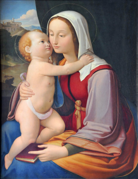 Madonna and Child, F. Overbeck, 1818