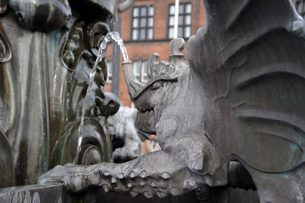 Copenhagen - Dragon Fountain