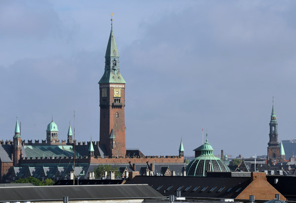 Copenhagen Town Hall from the Marriott Hotel