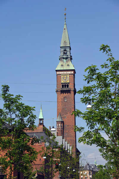 Tower of Copenhagen City Hall