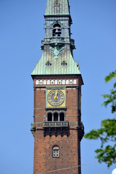 Tower of Copenhagen City Hall