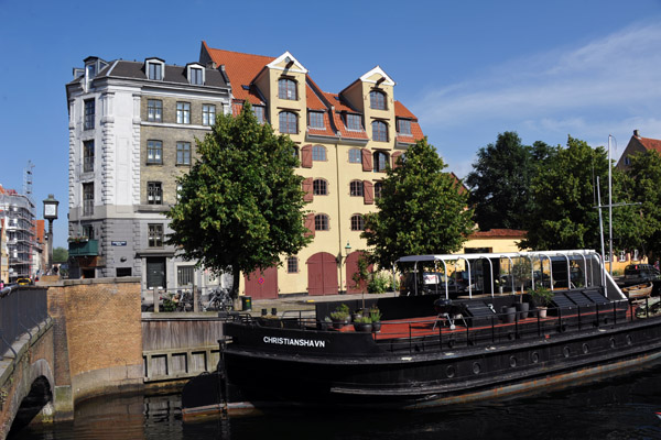 Along one of Christianhavn's main canals