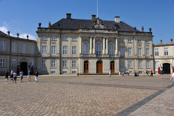 Amalienborg Palace - Christian VIII's Palace (Levetzau's Palace)