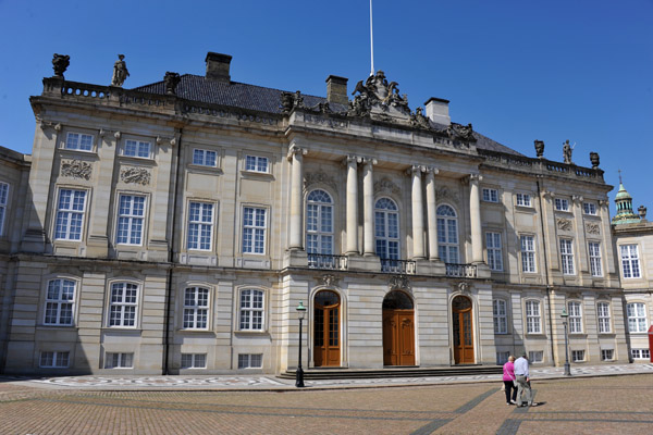 Southwest Palace, Amalienborg