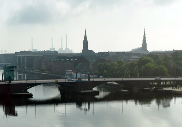 View of Christianshavn from the Copenhagen Marriott