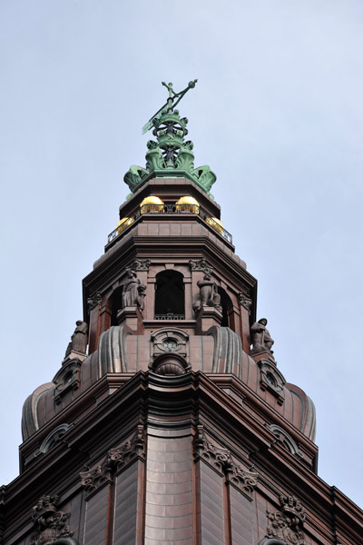 Top of the main tower, Christiansborg
