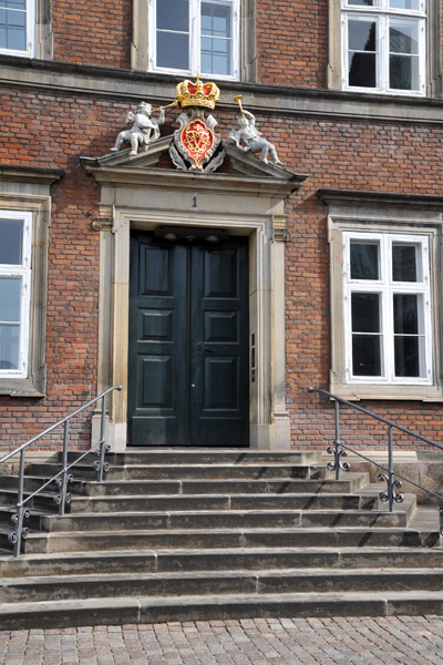 Entrance tot he Danish Ministry of Finance