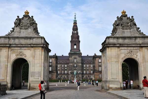 Christiansborg Palace Marble Bridge Gate