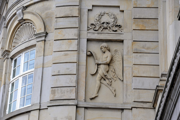 Relief of an angel, H.C. Andersens Blvd.