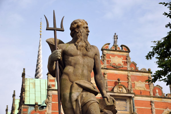 Neptune in front of Christian IV Stock Exchange