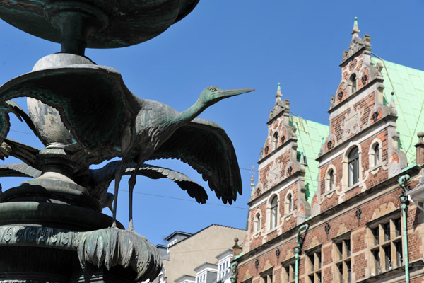 Stork Fountain & Royal Copenhagen