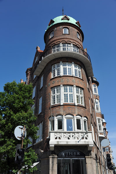Corner house - Gammel Mnt & Christian IX Gade, Anno 1908