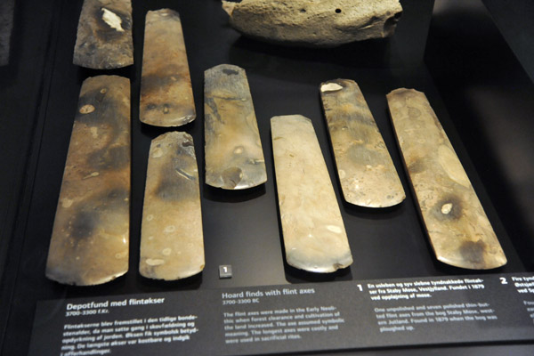 Hoard of flint axes, 3700-3300 BC
