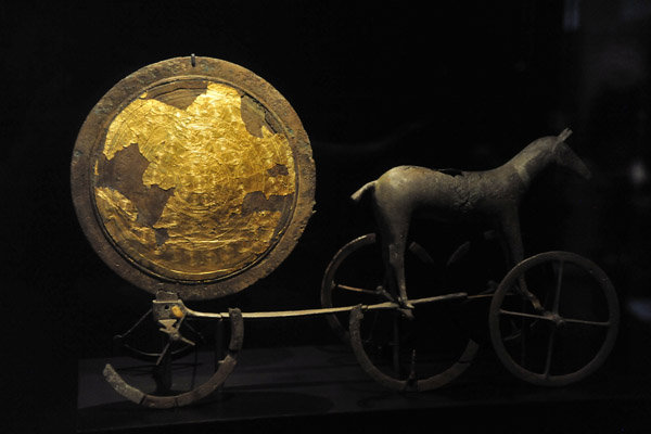 Trundholm Sun Chariot, 1800-1600 BC