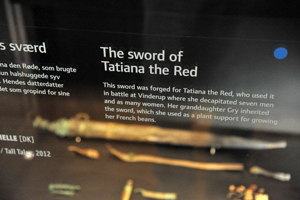 The Sword of Tatiana the Red - another Tall Tale