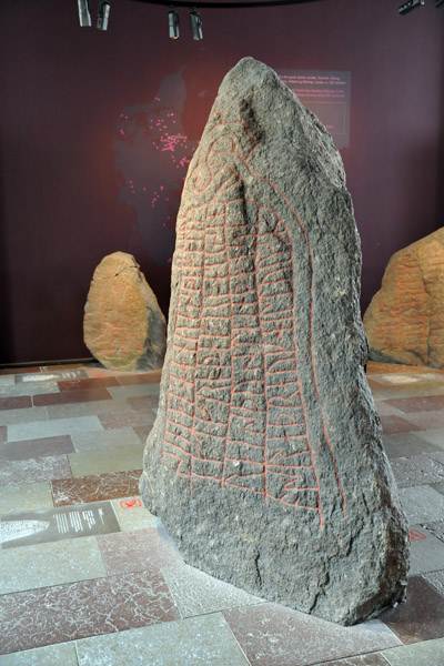 Viking rune stone - Tirsted, 10th C. AD