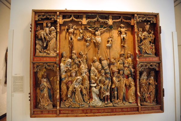 Triptych altarpiece, Esrum Abbey, 15th C.