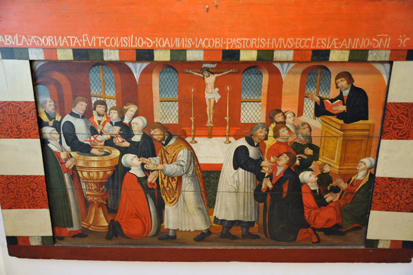 Altar front from Torslund Church, 1561